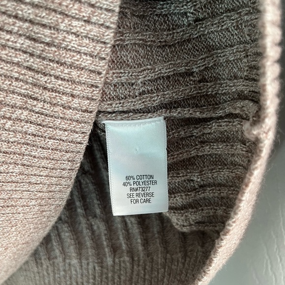 Croft & Barrow Cable Knit Crew-Neck Sweater - Picture 4 of 5